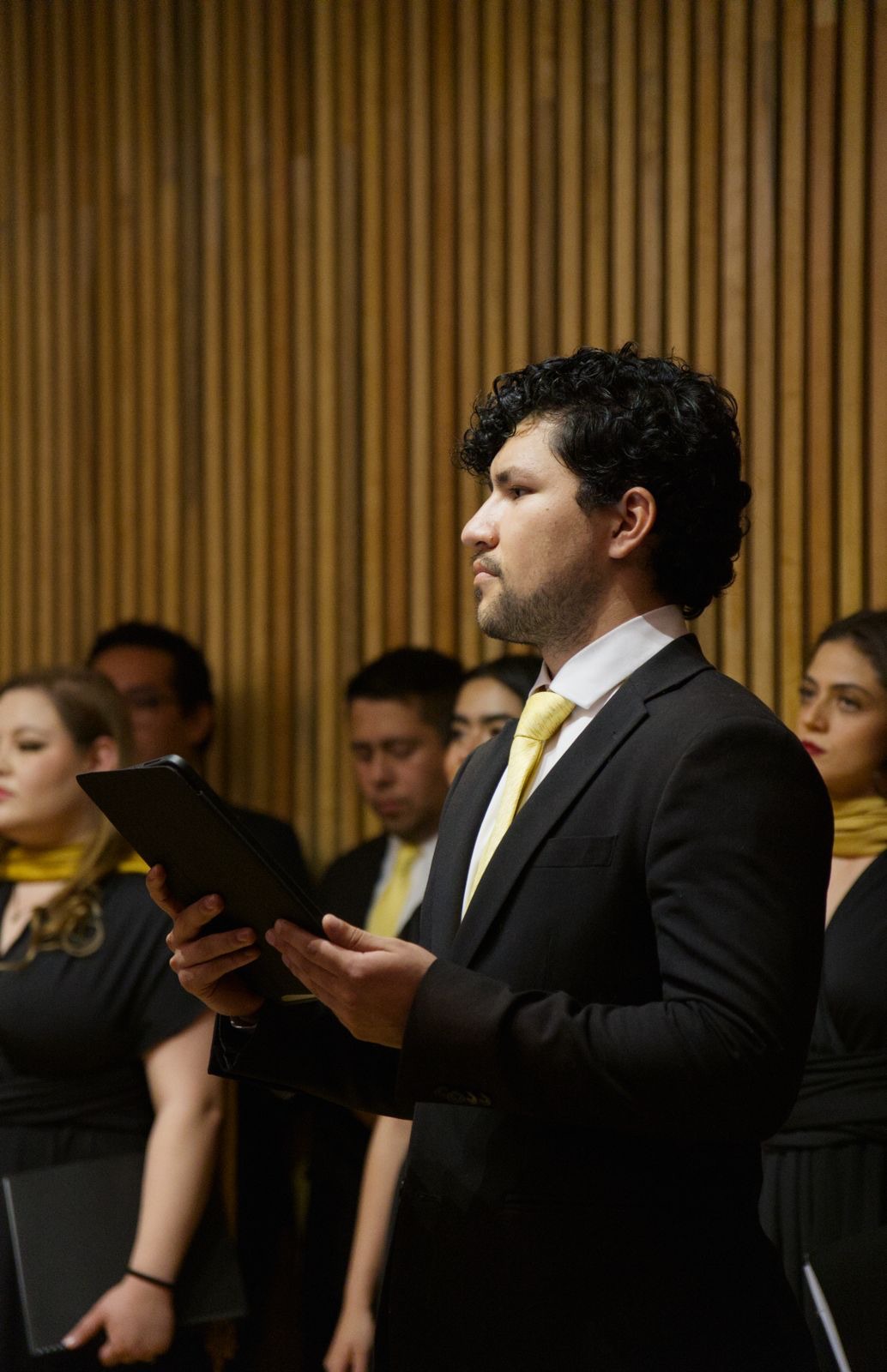 Rodrigo Martínez, director del Coro de Varones
